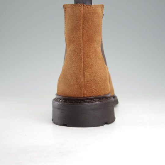 使用僅か★パラブーツ SIZE 7【定価￥99,000-★サイドゴアブーツ/CHAMFORT】ギャラクシーソール/スエード/茶/メンズ/Paraboot★o638