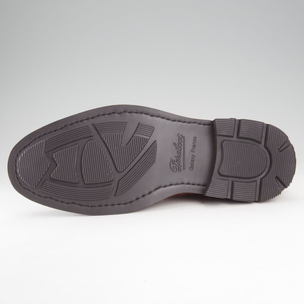 使用僅か★パラブーツ SIZE 7【定価￥99,000-★サイドゴアブーツ/CHAMFORT】ギャラクシーソール/スエード/茶/メンズ/Paraboot★o638