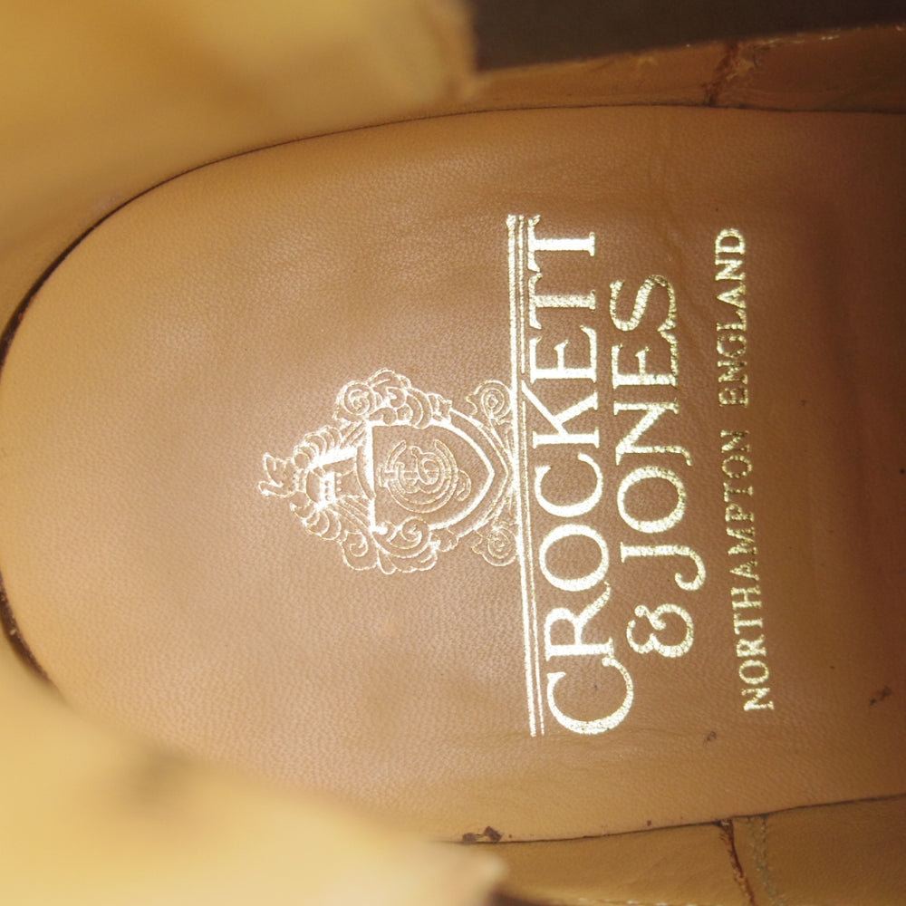 極美品★クロケット&ジョーンズ 6.5E【定価￥137,500-★サイドゴアブーツ/CHELSEA14】CITYソール/341ラスト/黒/Crockett&Jones★o101