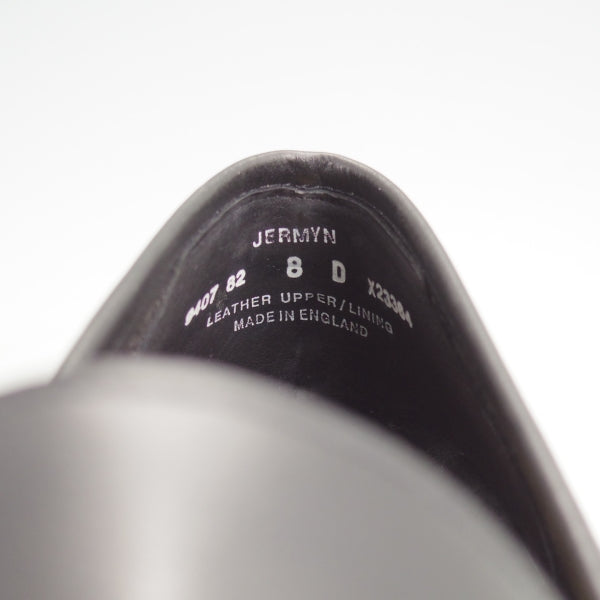 未使用★クロケット&ジョーンズ 8D【貴重★(独)エドワードマイヤー別注/JERMYN】ペドフォームラスト/ローファー/黒/Crockett&Jones★n096