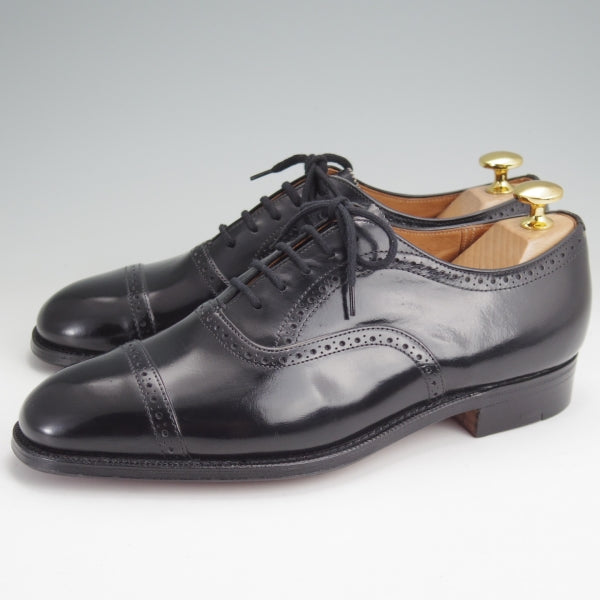 未使用★チャーチ 55F/UK5.5【デッドストック品★旧チャーチ/73ラスト/ブックバインダーカーフ】3都市ロゴ/LEGATE/黒/Church's★n097
