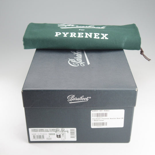 使用数回★パラブーツ SIZE 7【定価￥132,000-★(仏)PYRENEX別注/AVORIAZ/アヴォリアーズ】マウンテンブーツ/マルチ/黒/Paraboot★o639