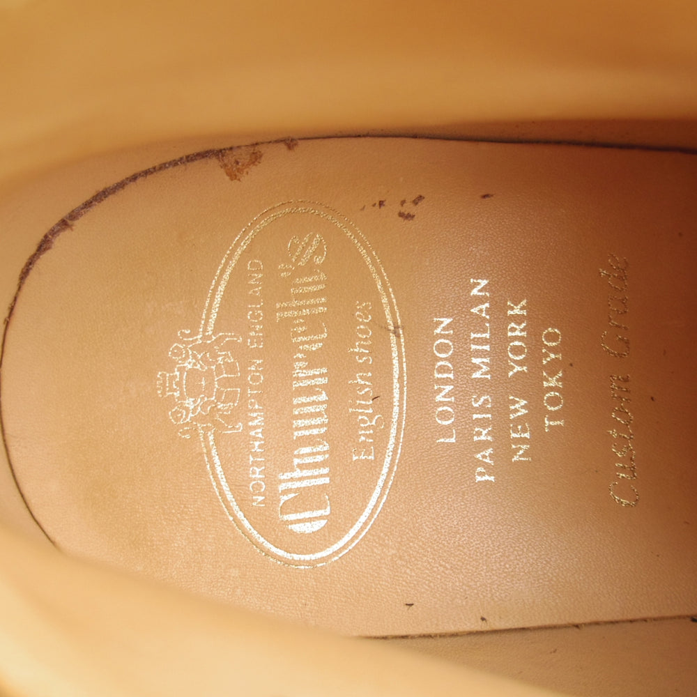 極美品★チャーチ 85F/UK8.5【定価￥160,600-★ダイナイトソール/RYDER 3】81ラスト/チャッカブーツ/スエード/茶/Church's★o108