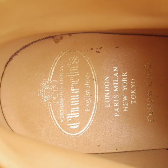 極美品★チャーチ 85F/UK8.5【定価￥160,600-★ダイナイトソール/RYDER 3】81ラスト/チャッカブーツ/スエード/茶/Church's★o108