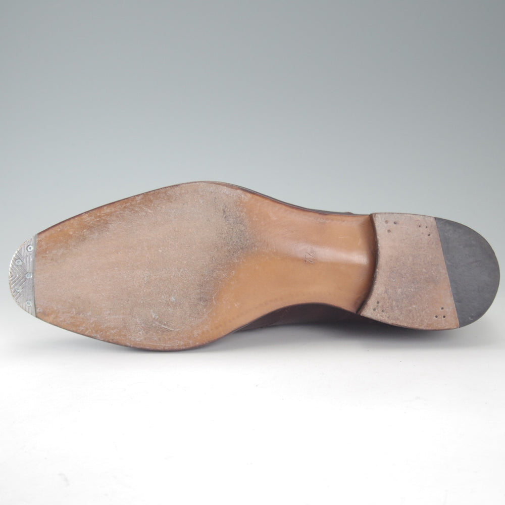 極美品★TLB Mallorca/ティーエルビー SIZE 7.5【現行定価8.8万円★(上級)Artistaコレクション/106】ミュージアムカーフ/濃茶★p205