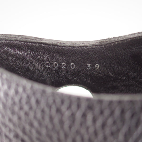 極上★パラブーツ SIZE 39【定価￥66,000-★グルカサンダル/PACIFIC/パシフィック】SPORTソール/グレインレザー/黒/Paraboot★o640