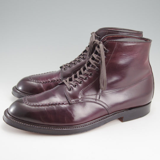 極美品★オールデン 9D【現行定価20万円以上★コードバン仕様/インディーブーツ/40508H】トゥルーバランスラスト/赤茶/ALDEN★o074