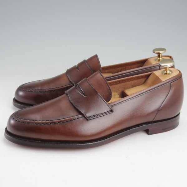 440.CROCKETT&JONES HARVARD コインローファー 6E 中古)クロケット&ジョーンズ/Havard2/ハーバード2/コイン