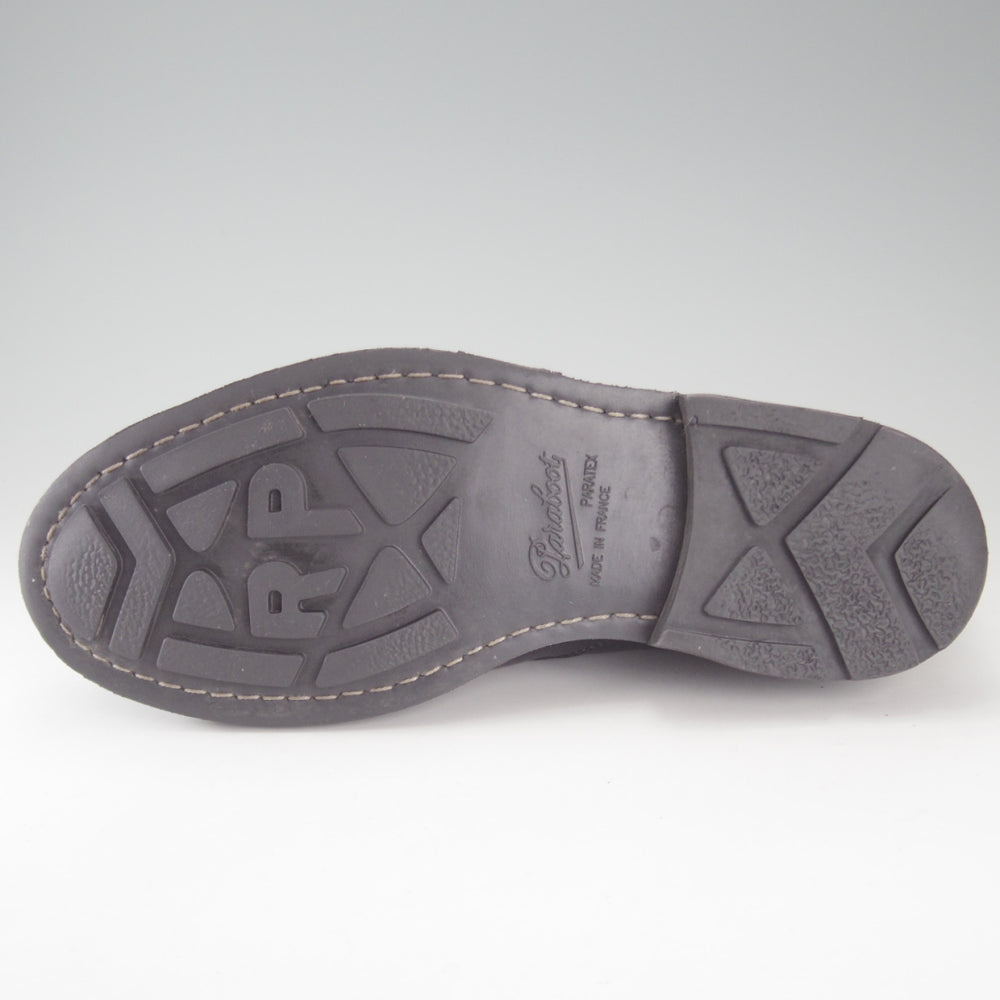 極上★パラブーツ SIZE 7【定価￥99,000-★PHOTON/フォトン/サイドゴアシューズ】TEXソール/リスレザー/黒/メンズ/Paraboot★p206