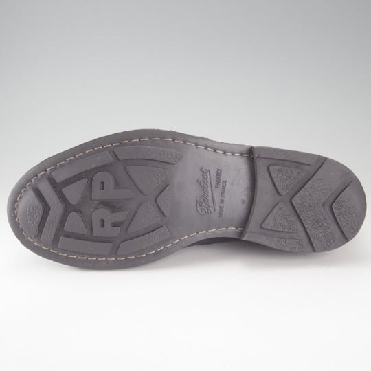極上★パラブーツ SIZE 7【定価￥99,000-★PHOTON/フォトン/サイドゴアシューズ】TEXソール/リスレザー/黒/メンズ/Paraboot★p206
