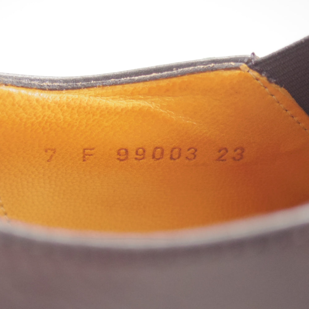 極上★パラブーツ SIZE 7【定価￥99,000-★PHOTON/フォトン/サイドゴアシューズ】TEXソール/リスレザー/黒/メンズ/Paraboot★p206