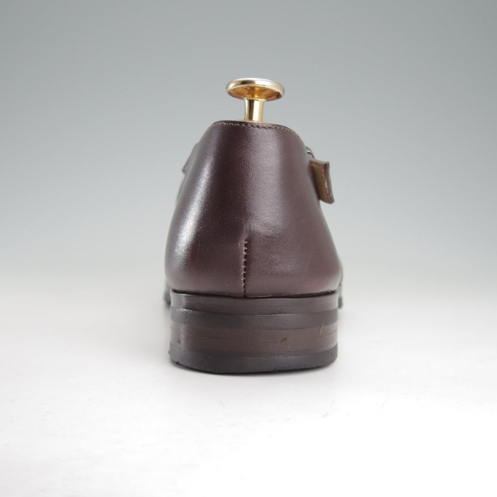 極美品★パラブーツ SIZE 5.5【定価￥70,400-★FERRET/グルカサンダル】ARAGONソール/カーフ/CAFÉ/カフェ/濃茶/メンズ/Paraboot★o641