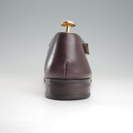 極美品★パラブーツ SIZE 5.5【定価￥70,400-★FERRET/グルカサンダル】ARAGONソール/カーフ/CAFÉ/カフェ/濃茶/メンズ/Paraboot★o641