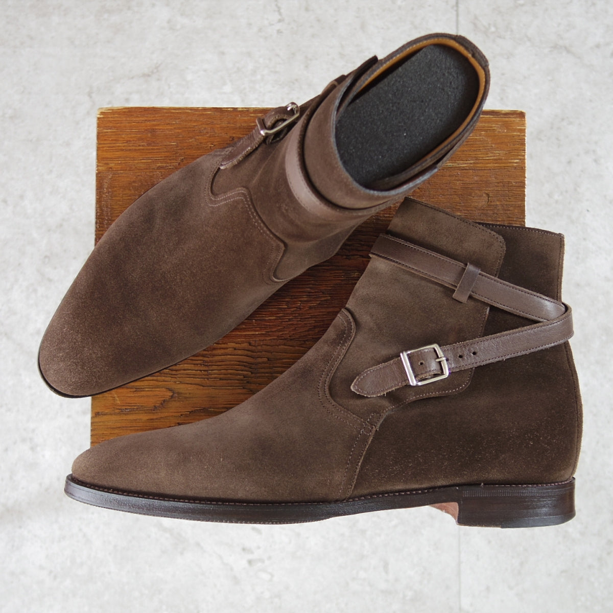 美品☆ジョンロブ 7D【定価￥264,000-☆ROMSEY/ロムゼイ】8000ラスト