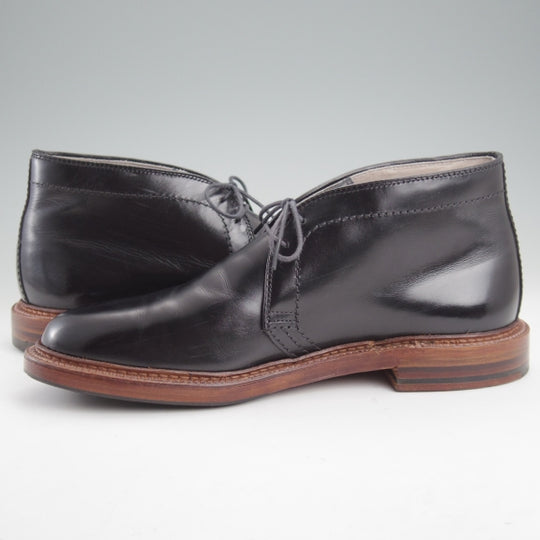 美品★オールデン 7.5D【現行定価17万円以上★(米)The Shoe Mart別注/チャッカブーツ/13770】バリーラスト/カーフ/黒/ALDEN★n611