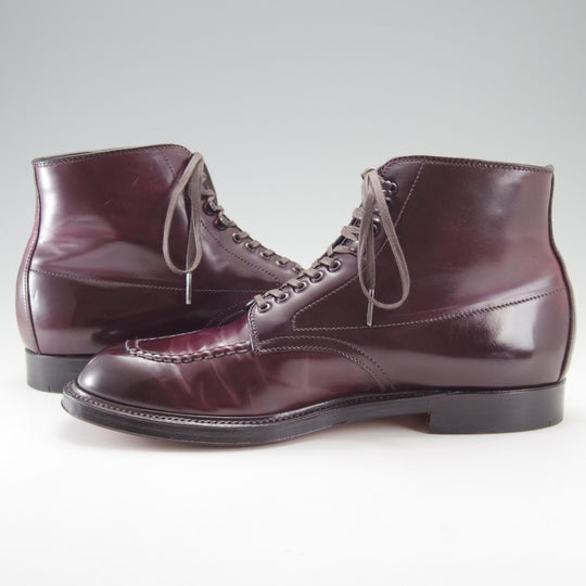 極美品★オールデン 9D【現行定価20万円以上★コードバン仕様/インディーブーツ/40508H】トゥルーバランスラスト/赤茶/ALDEN★o074