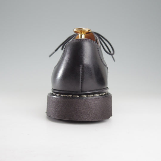 極上★パラブーツ SIZE 7【定価￥96,800-★アヴィニョン/AVIGNON】グリフソール/Uチップ/リスレザー/黒/メンズ/Paraboot★o642