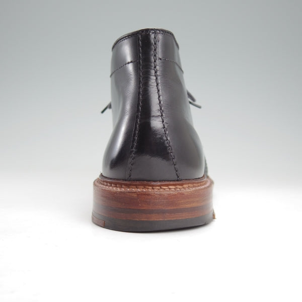 美品★オールデン 7.5D【現行定価17万円以上★(米)The Shoe Mart別注/チャッカブーツ/13770】バリーラスト/カーフ/黒/ALDEN★n611