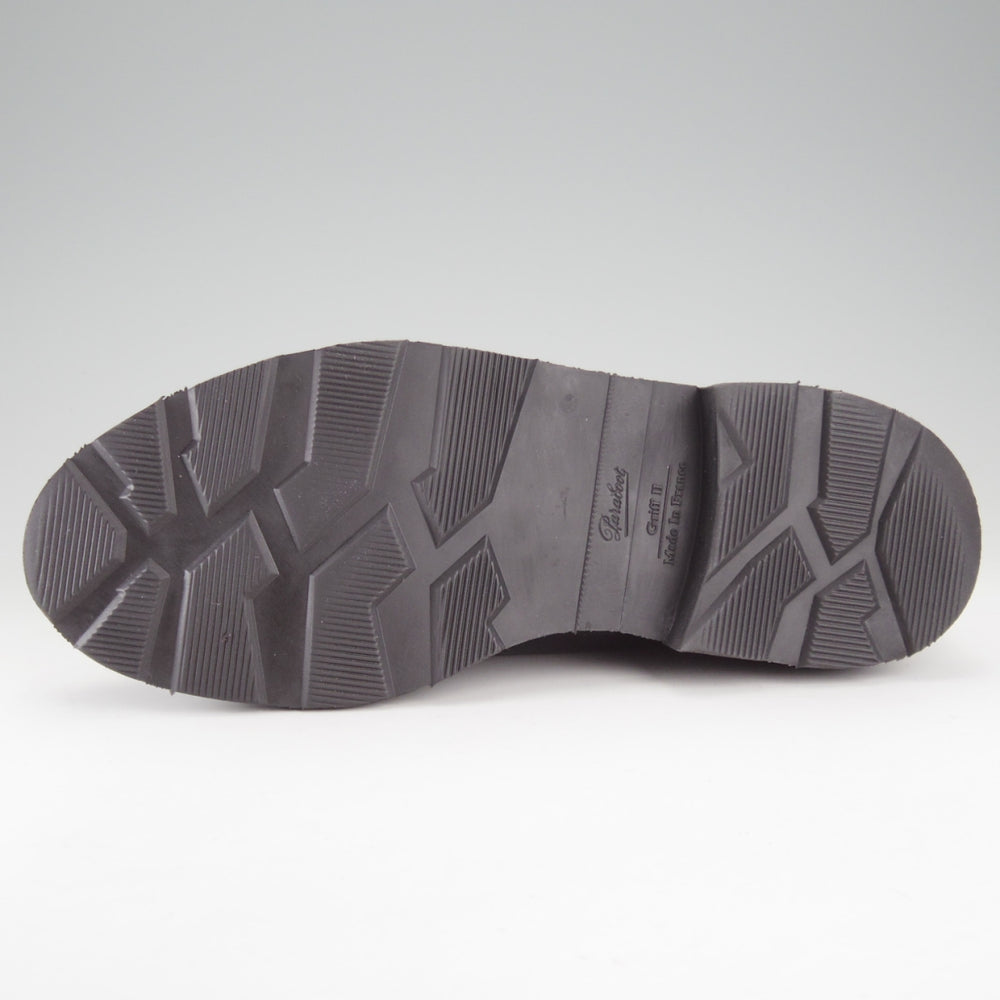 極上★パラブーツ SIZE 7【定価￥96,800-★アヴィニョン/AVIGNON】グリフソール/Uチップ/リスレザー/黒/メンズ/Paraboot★o642