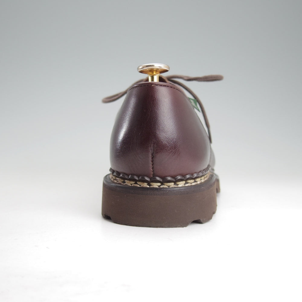 使用数回★パラブーツ SIZE 40.5【定価￥96,800-★ミカエル/MICHAEL】チロリアンシューズ/リスレザー/CAFÉ/濃茶/Paraboot★o643