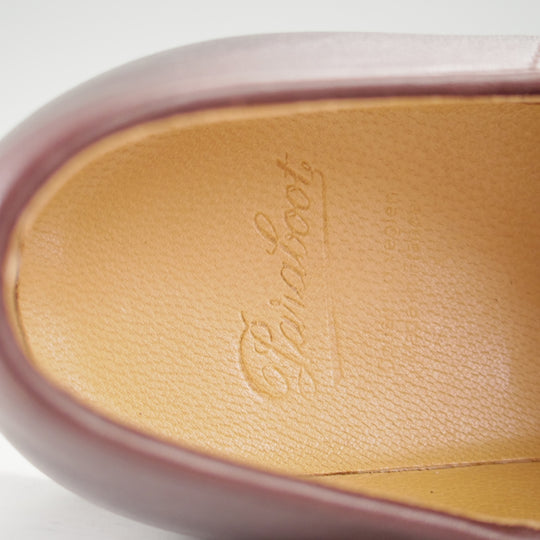 使用数回★パラブーツ SIZE 40.5【定価￥96,800-★ミカエル/MICHAEL】チロリアンシューズ/リスレザー/CAFÉ/濃茶/Paraboot★o643