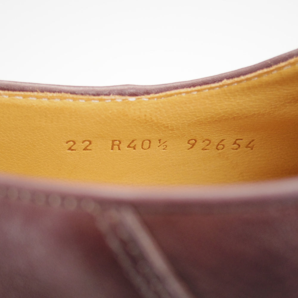 使用数回★パラブーツ SIZE 40.5【定価￥96,800-★ミカエル/MICHAEL】チロリアンシューズ/リスレザー/CAFÉ/濃茶/Paraboot★o643