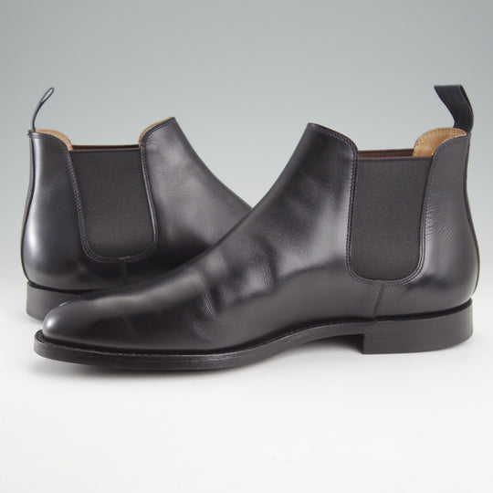 極美品★クロケット&ジョーンズ 6.5E【定価￥137,500-★サイドゴアブーツ/CHELSEA14】CITYソール/341ラスト/黒/Crockett&Jones★o101