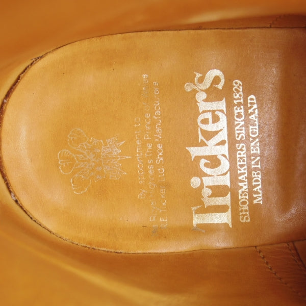 美品★トリッカーズ SIZE 7【定価￥143,000-★ダイナイトソール仕様/MALTON/モールトン】M2508/カントリーブーツ/黒/Tricker's★n624