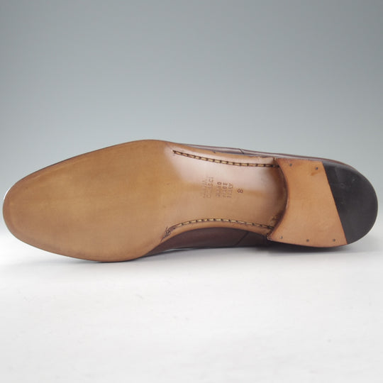 未使用★(伊)タニノクリスチー SIZE 8【デッドストック品★サイドジップブーツ/濃茶】カーフ/メンズ/TANINO CRISCI★p210