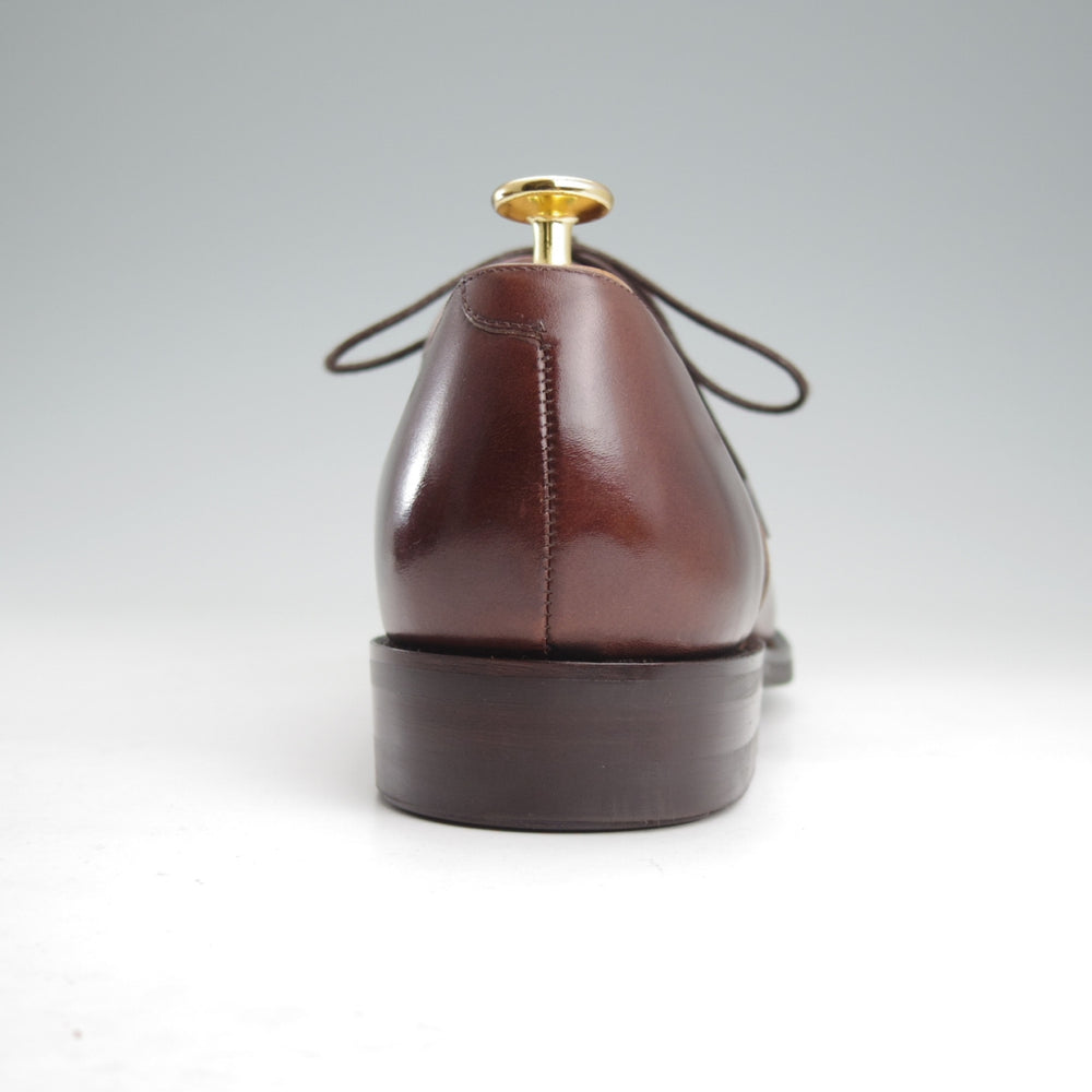 ほぼ未使用★ロイドフットウェア 7.5E【定価￥58,300-★ダイナイトソール仕様/(英)BARKER製】Vシリーズ/ ストレートチップ/濃茶★o103