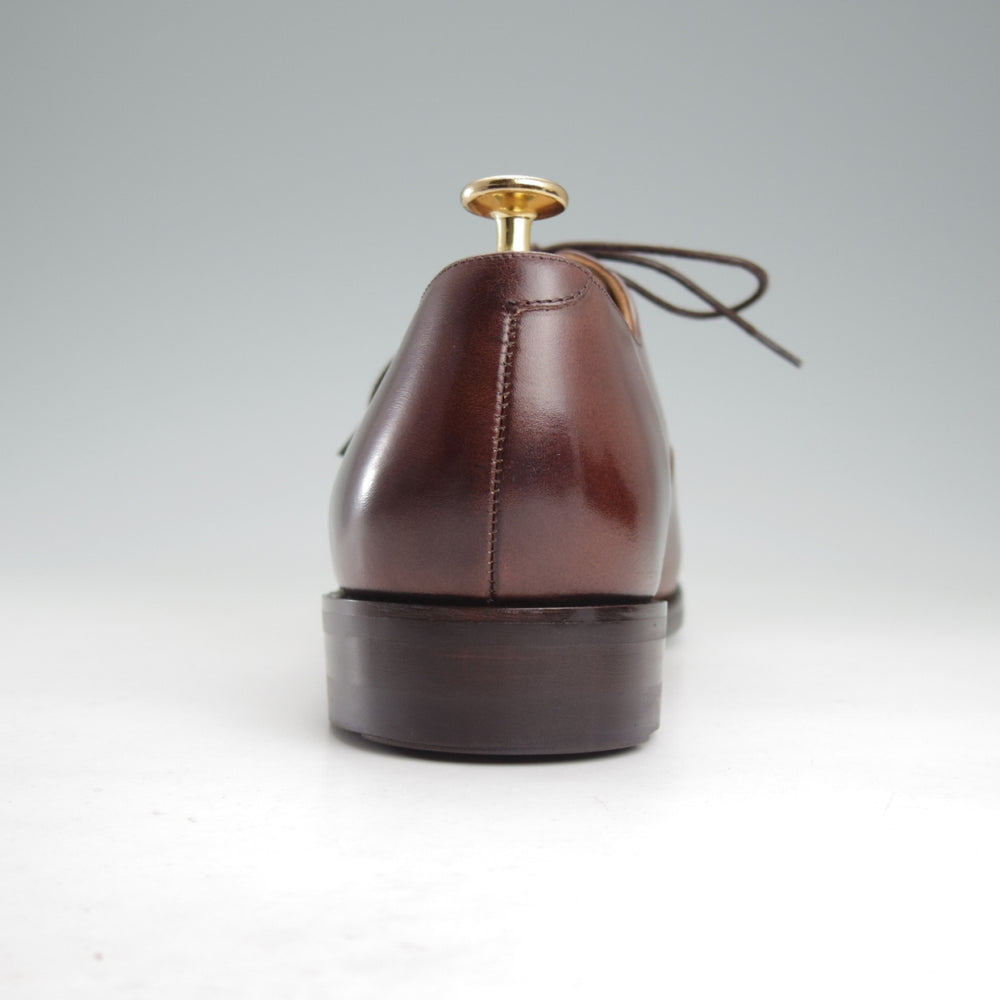 ほぼ未使用★ロイドフットウェア 7.5E【定価￥58,300-★ダイナイトソール仕様/(英)BARKER製】Vシリーズ/ ストレートチップ/濃茶★o103