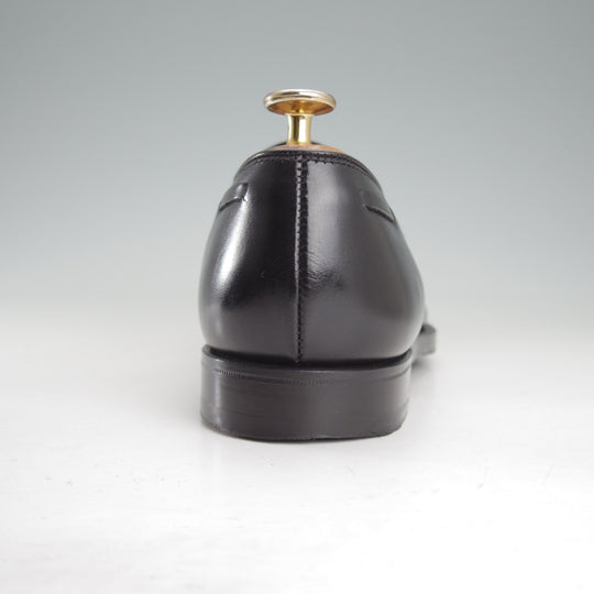 美品★クロケット&ジョーンズ 6E【定価￥132,000-★CAVENDISH 3/キャベンディッシュ】タッセルローファー/375ラスト/カーフ/黒★o646