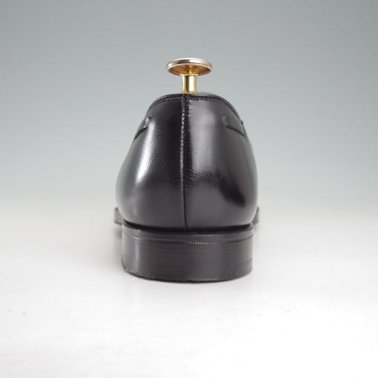 美品★クロケット&ジョーンズ 6E【定価￥132,000-★CAVENDISH 3/キャベンディッシュ】タッセルローファー/375ラスト/カーフ/黒★o646