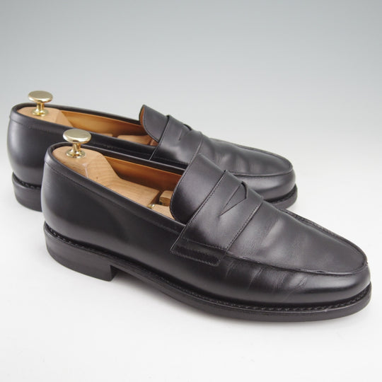 極上★パラブーツ SIZE 7【定価￥99,000-★アドニス/ADONIS】コインローファー/ギャラクシーソール/カーフ/黒/メンズ/Paraboot★o104