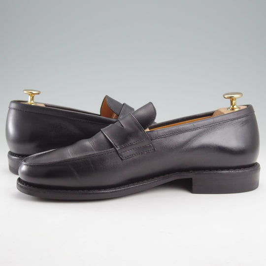 極上★パラブーツ SIZE 7【定価￥99,000-★アドニス/ADONIS】コインローファー/ギャラクシーソール/カーフ/黒/メンズ/Paraboot★o104