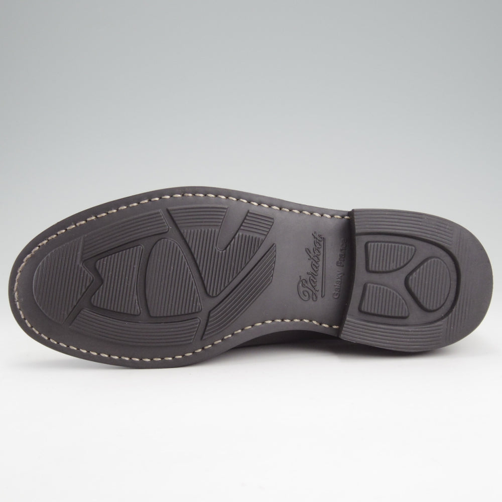 極上★パラブーツ SIZE 7【定価￥99,000-★アドニス/ADONIS】コインローファー/ギャラクシーソール/カーフ/黒/メンズ/Paraboot★o104