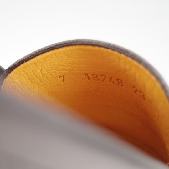 極上★パラブーツ SIZE 7【定価￥99,000-★アドニス/ADONIS】コインローファー/ギャラクシーソール/カーフ/黒/メンズ/Paraboot★o104