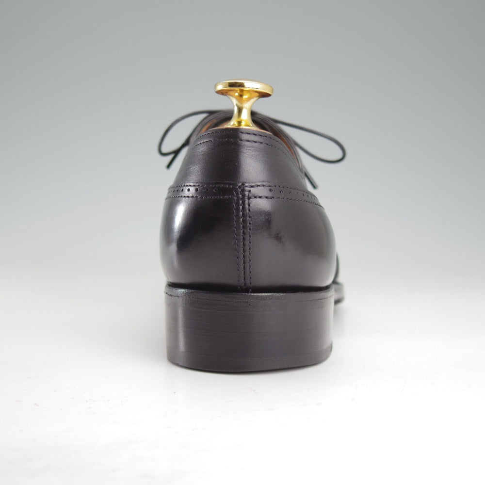 極上★ジョンロブ 6E【現行定価30万円程度★プレステージライン/CAVENDISH/7000ラスト】フルブローグ/カーフ/黒/メンズ/JOHN LOBB★o647