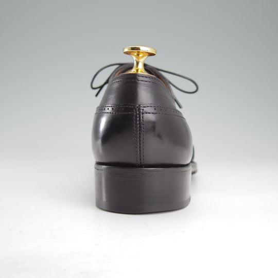 極上★ジョンロブ 6E【現行定価30万円程度★プレステージライン/CAVENDISH/7000ラスト】フルブローグ/カーフ/黒/メンズ/JOHN LOBB★o647