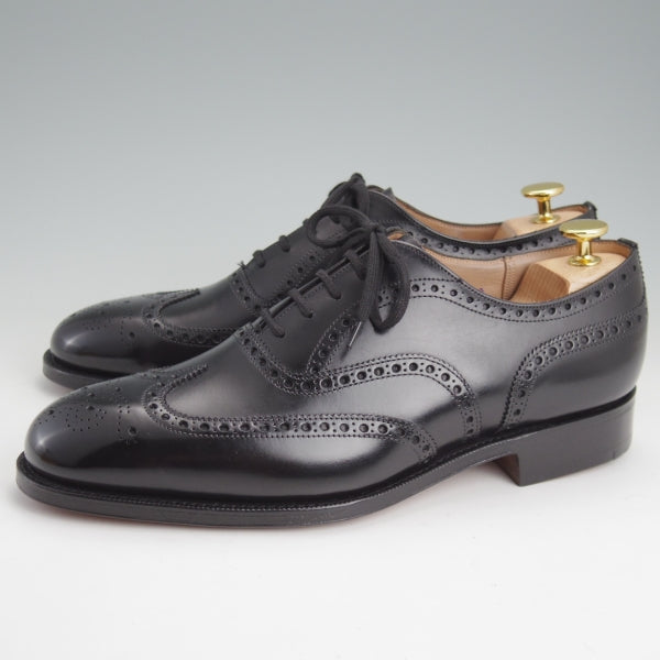 ほぼ未使用★チャーチ 70F/UK7【貴重★Heritage COLLECTION/チェットウィンド同仕様】173ラスト/SANDRINGHAM/カーフ/黒/Church's★n615