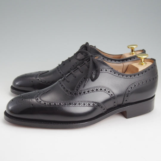 ほぼ未使用★チャーチ 70F/UK7【貴重★Heritage COLLECTION/チェットウィンド同仕様】173ラスト/SANDRINGHAM/カーフ/黒/Church's★n615