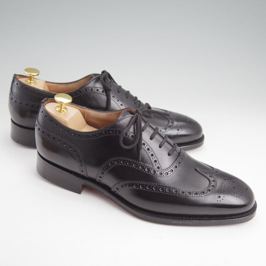 ほぼ未使用★チャーチ 70F/UK7【貴重★Heritage COLLECTION/チェットウィンド同仕様】173ラスト/SANDRINGHAM/カーフ/黒/Church's★n615