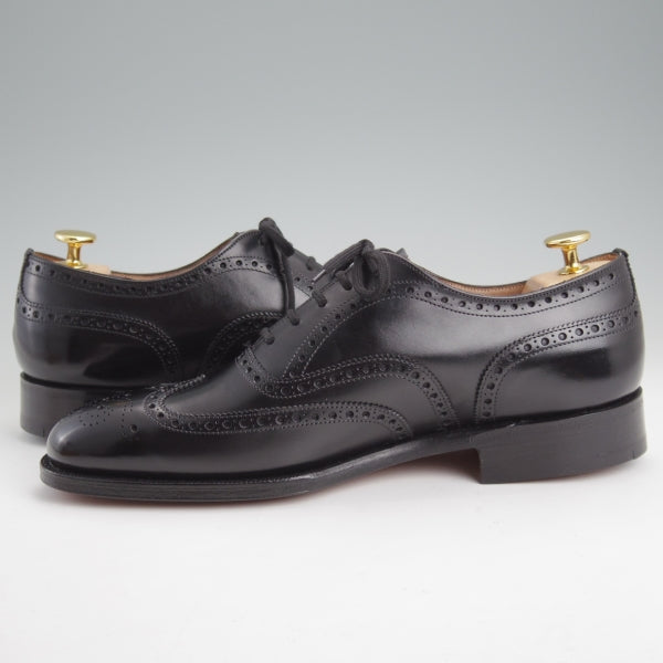 ほぼ未使用★チャーチ 70F/UK7【貴重★Heritage COLLECTION/チェットウィンド同仕様】173ラスト/SANDRINGHAM/カーフ/黒/Church's★n615
