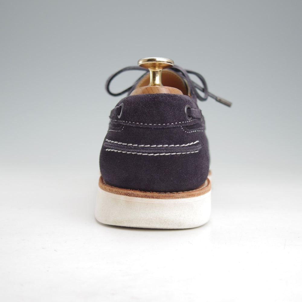 極上★ジョンロブ 7E【定価￥240,900-★デッキシューズ/ISLE】2099ラスト/スエード/紺/メンズ/JOHN LOBB★o106
