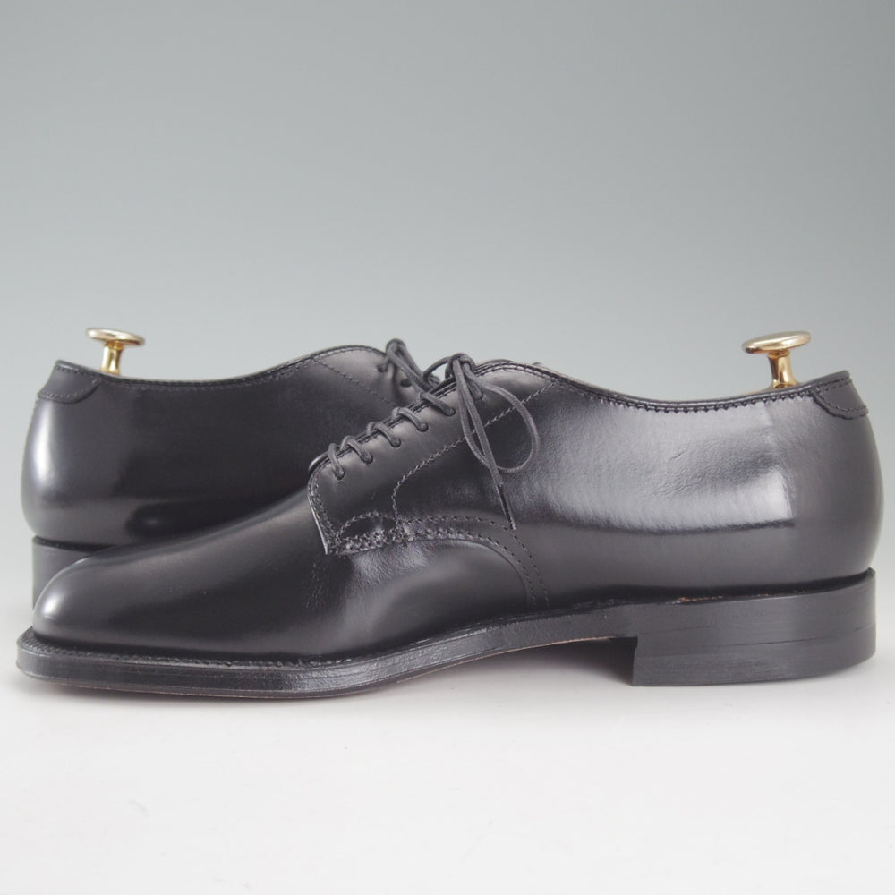 未使用★オールデン 6.5D【定価￥182,600-★ミリタリーラスト/53711】プレーントゥ/カーフ/黒/メンズ/ALDEN★p214