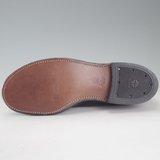 未使用★オールデン 6.5D【定価￥182,600-★ミリタリーラスト/53711】プレーントゥ/カーフ/黒/メンズ/ALDEN★p214