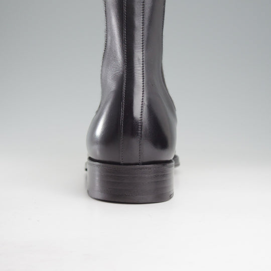 美品★J.M.ウエストン 6D【定価￥209,000-★サイドゴアブーツ/705】39ラスト/ボックスカーフ/黒/メンズ/Weston/ウェストン★o648