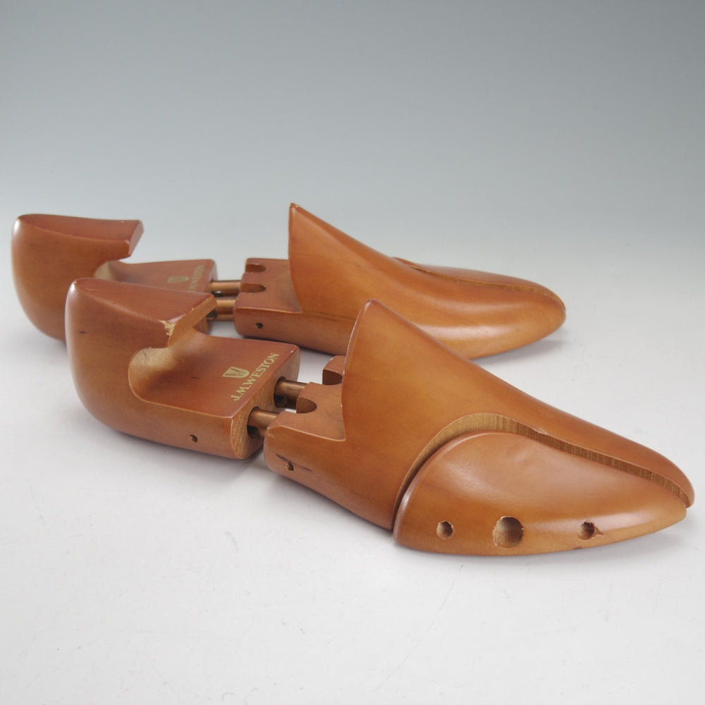 極上★J.M.ウエストン SIZE 40【純正シューツリー★木製シューキーパー】メンズ/Weston/ウェストン★p215