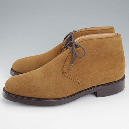 極美品★チャーチ 85F/UK8.5【定価￥160,600-★ダイナイトソール/RYDER 3】81ラスト/チャッカブーツ/スエード/茶/Church's★o108