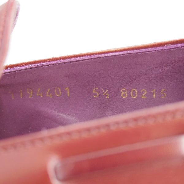 未使用★(スペイン製)カルミナ SIZE 5.5【定価￥94,600-★タッセルローファー/80215】UETAMラスト/カーフ/赤茶/メンズ/CARMINA★n617